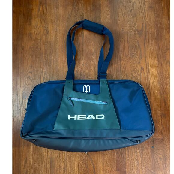 Head Sharapova Racquet Court Bag- Climate Controlled Tennis- 6 Racket- EUC